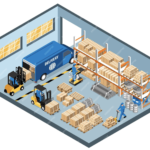 物流における BLE ビーコン: 未来の倉庫をナビゲート